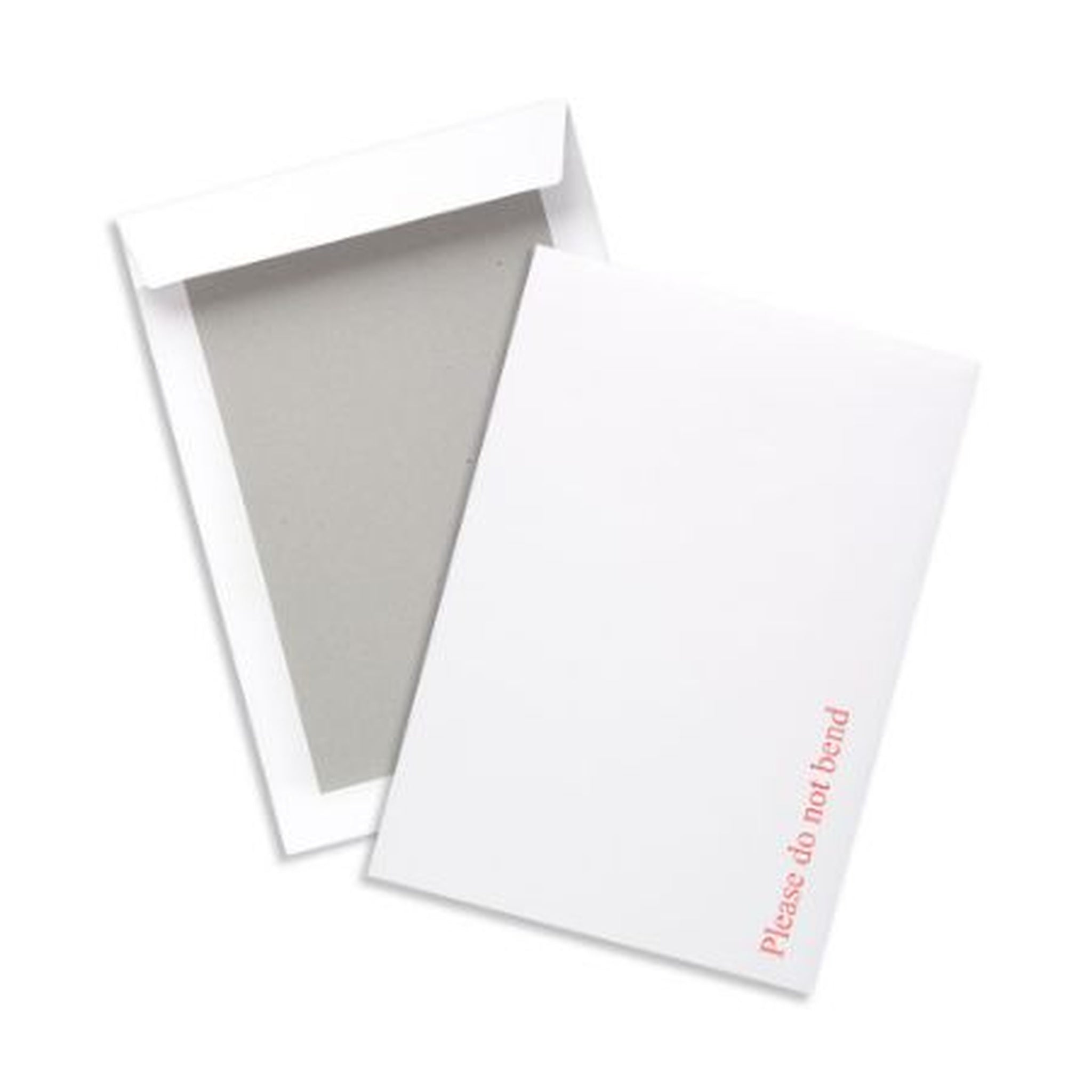 White Board Backed Envelopes – Rigid Document Mailers