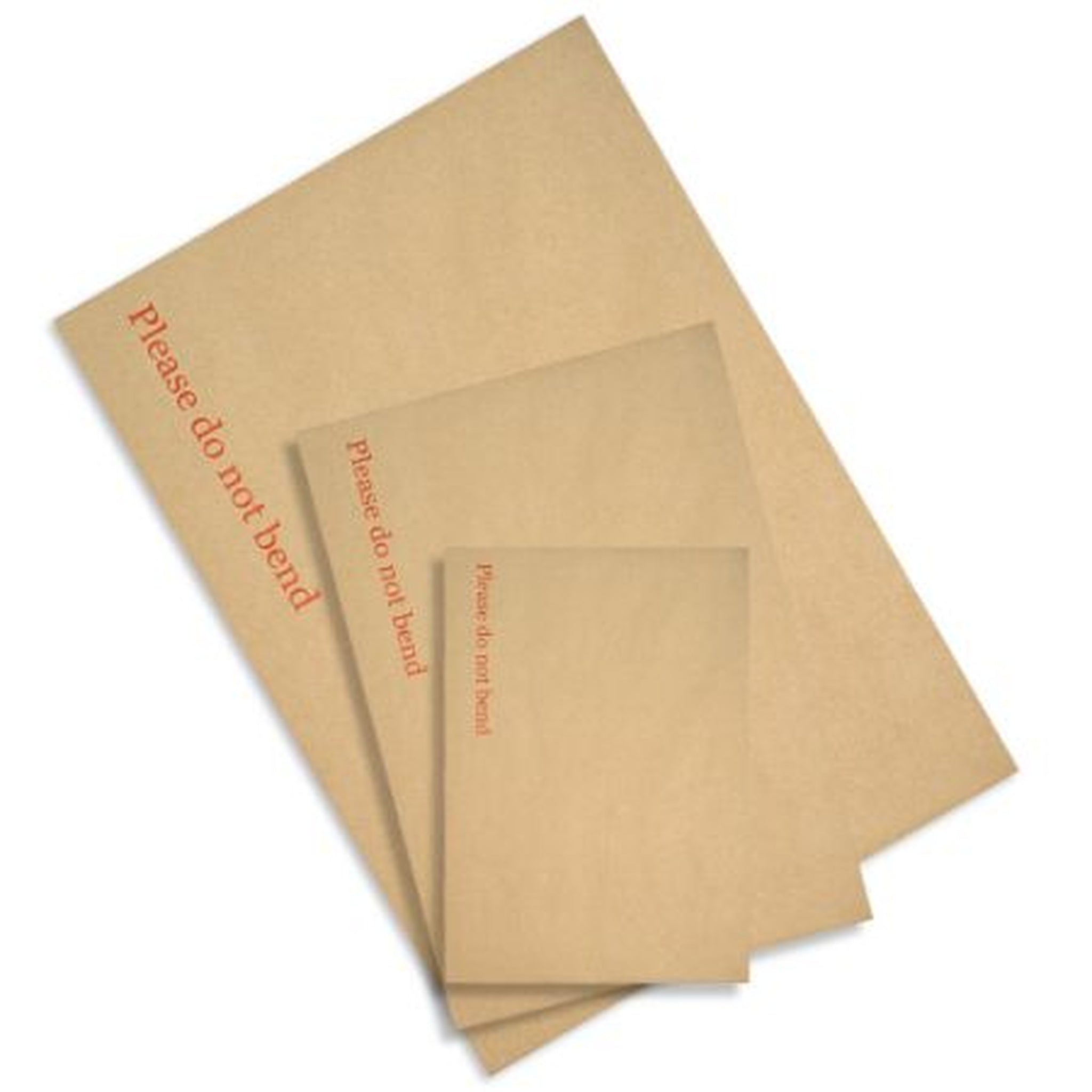 Manilla Board Backed Envelopes – Please Do Not Bend Mailers